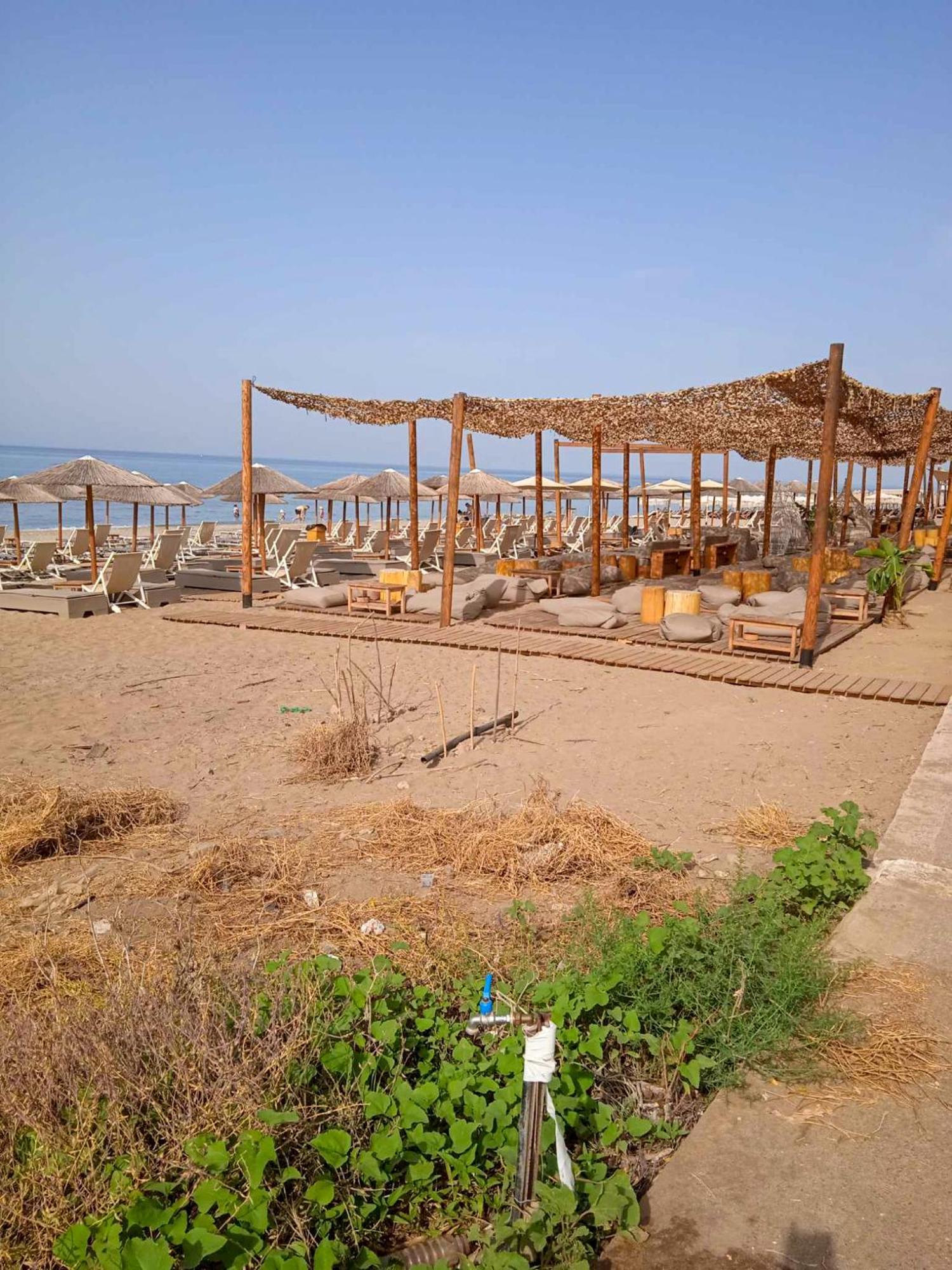 Κυανή Ακτή - Agia Paraskevi Mákri Exterior foto